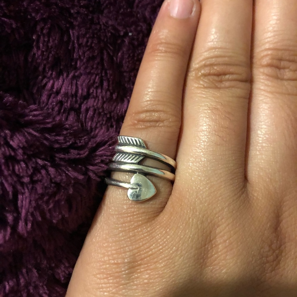 James Avery Arrow & Heart Ring.
